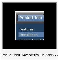 Active Menu Javascript On Same Page Html Tab Javascript Shadow