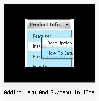 Menu Drop Down Menu Javascript Adding Menu And Submenu In J2me Adding Menu And Submenu In J2me Foldout Tree Menu