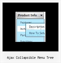 Ajax Collapsible Menu Tree Navigationbar Generator