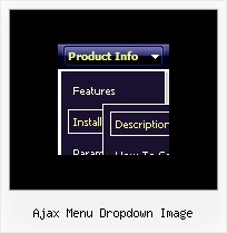 Ajax Menu Dropdown Image Collapsible Menu Navigation