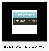 Amazon Style Navigation Menu Html Tab Example