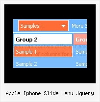 Apple Iphone Slide Menu Jquery Creation Of Drop Down Menu In Html