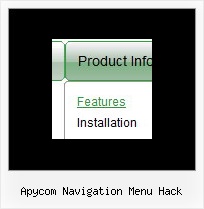 Apycom Navigation Menu Hack Tabbed Dhtml Drop Downs