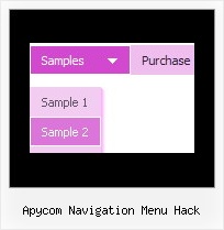 Apycom Navigation Menu Hack Menu En Java Script