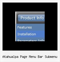 Atahualpa Page Menu Bar Submenu Ejemplos Javascript