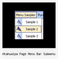 Atahualpa Page Menu Bar Submenu Xp Style Java Script Menu
