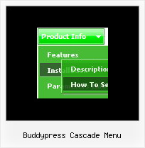 Buddypress Cascade Menu Menu Gratis