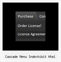 Cascade Menu Indexhibit Html Tutorial Javascripts Menu