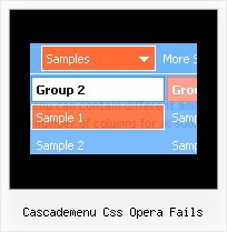 Cascademenu Css Opera Fails Cross Browser Dhtml Menu Tutorial