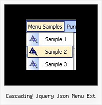Cascading Jquery Json Menu Ext Multiple Drop Down