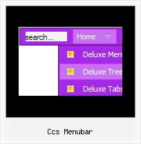 Ccs Menubar Drop Down Image Fade Menu