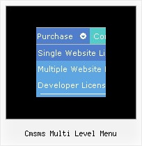 Cmsms Multi Level Menu States Drop Down Menu