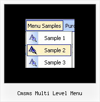 Cmsms Multi Level Menu Html Dropdown Examples
