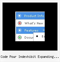 Code Pour Indexhibit Expanding Menu Javascript Best Horizontal Menu