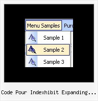 Code Pour Indexhibit Expanding Menu Horizontal Javascript Dhtml Menu