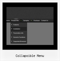Collapsible Menu Right Click Popup