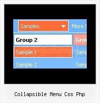 Collapsible Menu Css Php Dhtml Menu Submenu