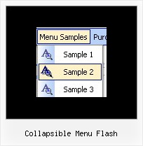 Collapsible Menu Flash Dhtml Navigation