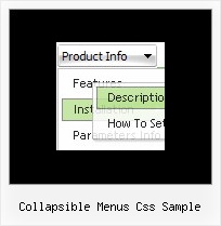 Collapsible Menus Css Sample Java Right Click Popup