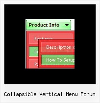 Collapsible Vertical Menu Forum Dhtml Mouseover Menu Example