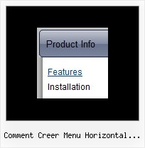 Comment Creer Menu Horizontal Avec Flash Creating Dhtml Menu