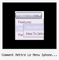 Comment Mettre Le Menu Iphone Horizontal Tutorial Popup Menu Javascript
