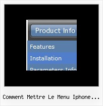 Comment Mettre Le Menu Iphone Horizontal Web Menu Html
