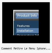 Comment Mettre Le Menu Iphone Horizontal Javascript Create Flyout Menus