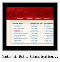 Contenido Extra Subnavigation Modul Pulldown Dhtml