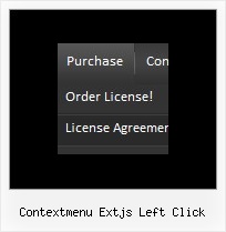 Contextmenu Extjs Left Click Html Pop Menus