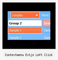 Contextmenu Extjs Left Click Vertical Menu Os X