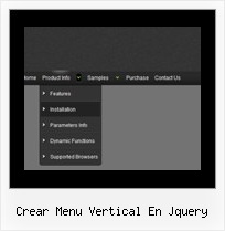 Crear Menu Vertical En Jquery Css Ul Menu
