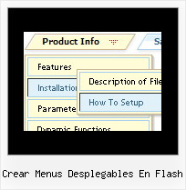 Crear Menus Desplegables En Flash Scrolling Menu Javascript