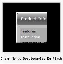 Crear Menus Desplegables En Flash Cascading Drop Down Menu