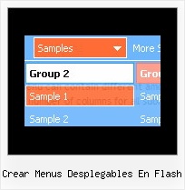 Crear Menus Desplegables En Flash Creating Javascript Menubar