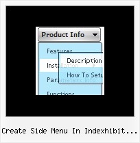 Create Side Menu In Indexhibit Site Webmenu Frame