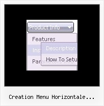Creation Menu Horizontale Dynamique Joomla Creating Popup Menu In Html