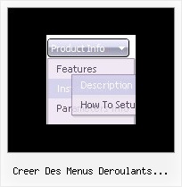 Creer Des Menus Deroulants Dreamweaver Javascripts Navigation