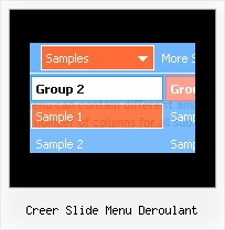 Creer Slide Menu Deroulant Java Access Menu