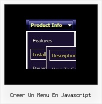 Creer Un Menu En Javascript Scrolling Menu Dhtml