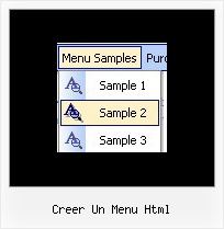 Creer Un Menu Html Javascript On Mouse Over Drop Down Menu