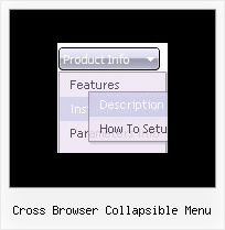 Cross Browser Collapsible Menu Download Menus Javascripts