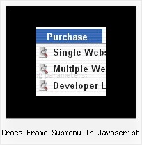 Cross Frame Submenu In Javascript Javascript Drop Down Menu On A Mouseover