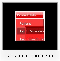 Css Codes Collapsable Menu Menu Javascript Right Click