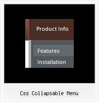 Css Collapsable Menu Popup Menu Script