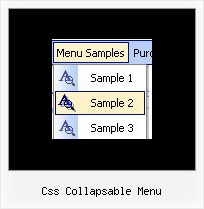 Css Collapsable Menu Tutorial Javascript Navigation Tree