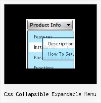 Css Collapsible Expandable Menu Menu Dynamique En Javascript