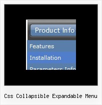 Css Collapsible Expandable Menu Tabbed Menu Html