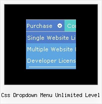 Css Dropdown Menu Unlimited Level Vertical Menu On Mouseover