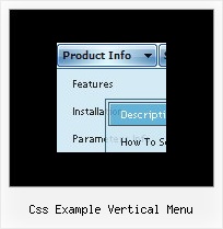 Css Example Vertical Menu Java Menu Navigation